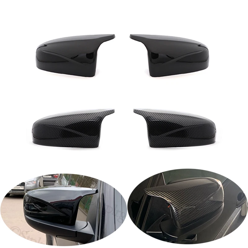 

Suitable For BMW X5 E70 X6 E71 rearview mirror 2008-2013 horn type rearview mirror shell replaceable reversing mirror cover