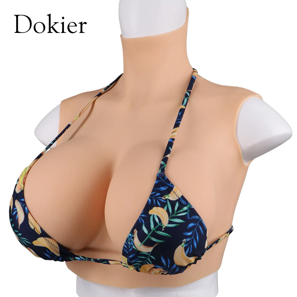 Crossdressing Fake Boobs Artificial Silicone Breast Forms Prosthesis Tits For Shemale Trandsgender Drag Queen Cosplay BCDEG Cup