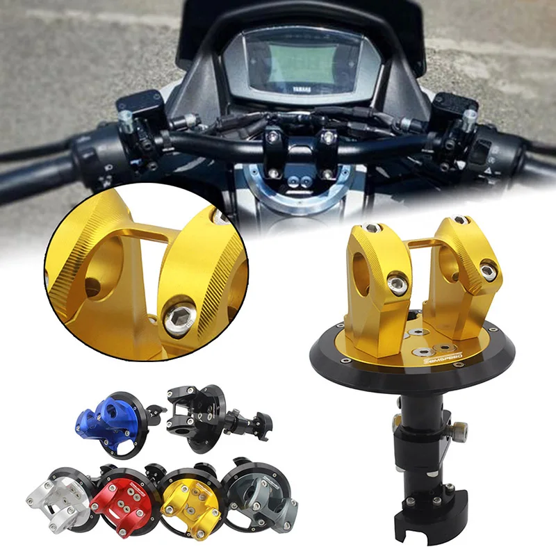 

Semspeed N MAX 2021 Motorcycle handlebar clamp risers bar Mount Clamp for Yamaha namx155 150 125 2020 2021 motorbike accessories