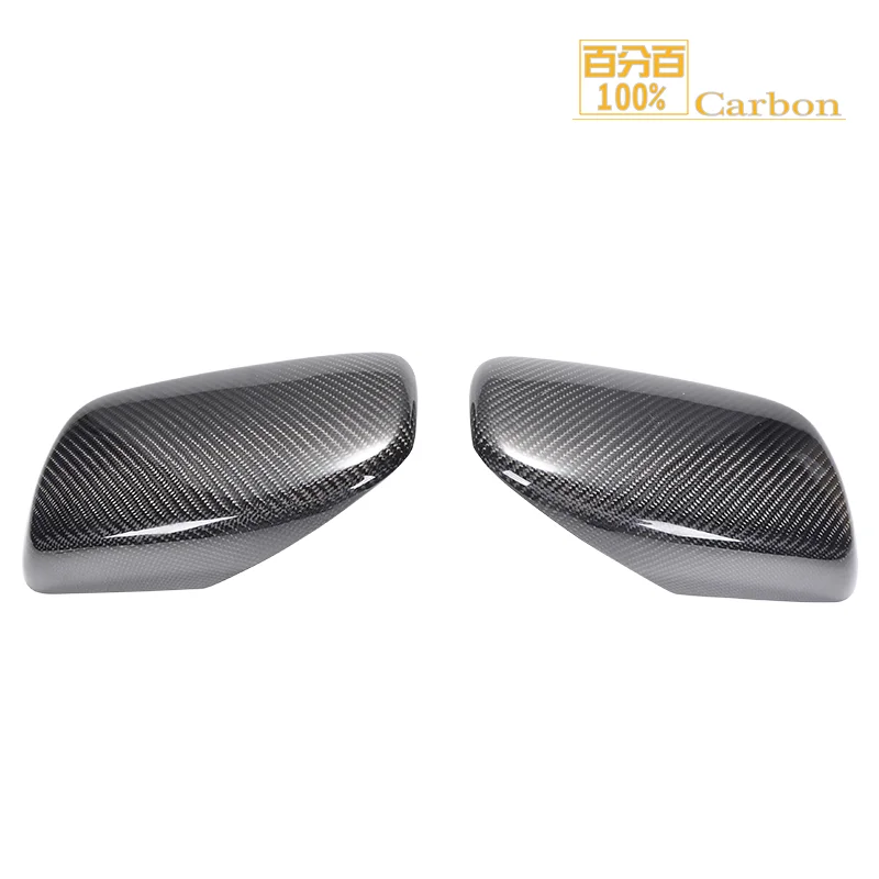 Replacement Real Carbon Fiber Rear View Mirror Cover For BMW E60