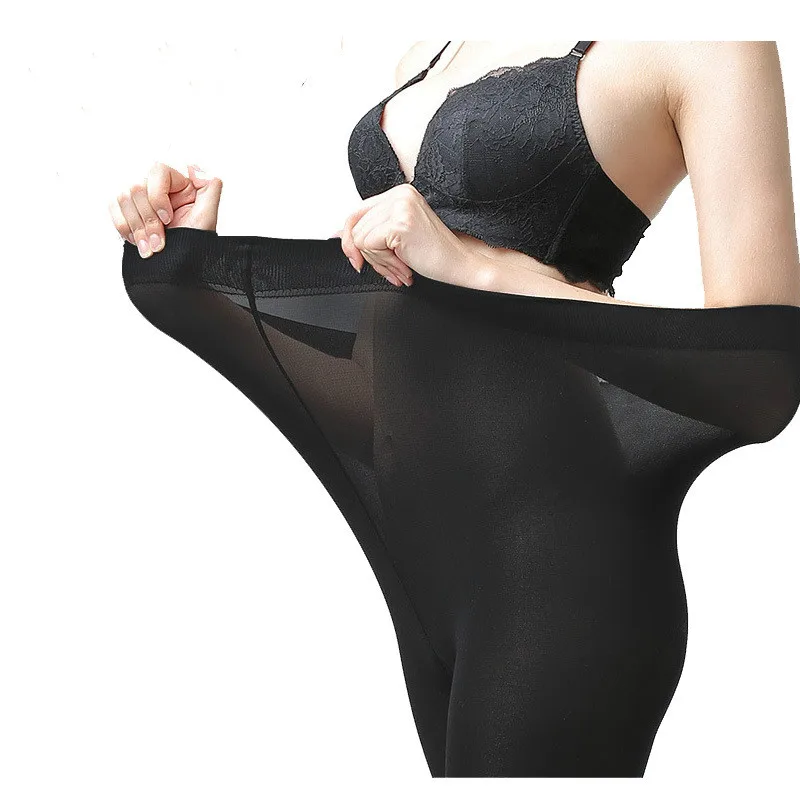 

Большие бархатные женские колготки 200d, Суперэластичные колготки до бедра для весны и осени, удобные дышащие свободные колготки весом 40-70 кг