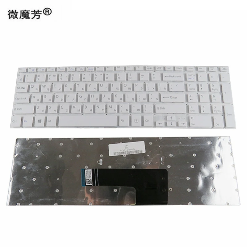 

Russian portable keyboard RU for for Sony VAIO SVF152C29V SVF153A1QT SVF152 SVF15A100C SVF152100C SVF153 SVF1521Q1RW SVF15