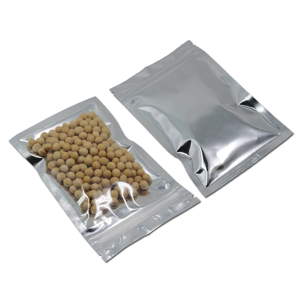 100 ชิ้นล้างเงินซิปล็อค Mylar - Ziploc Food Storage บทวิจารณ์และราคา