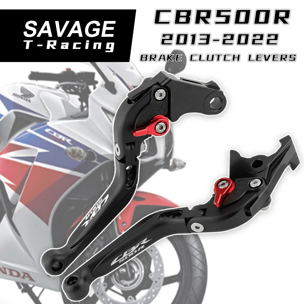 

CBR500R Brake Clutch Levers For HONDA CBR 500R 2013-2023 Motorcycle Accessories Handle Grips Folding Extendable Motorbike