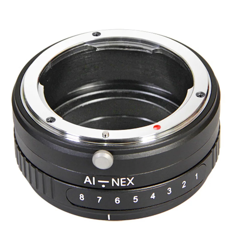 AI-NEX mudança de foco Da Câmera Anel Adaptador de lente PARA Nikon AI Monte Lens para Sony NEX-3 NEX-5 NEX7 NEXC3 A5000 a7 A7R A7 II