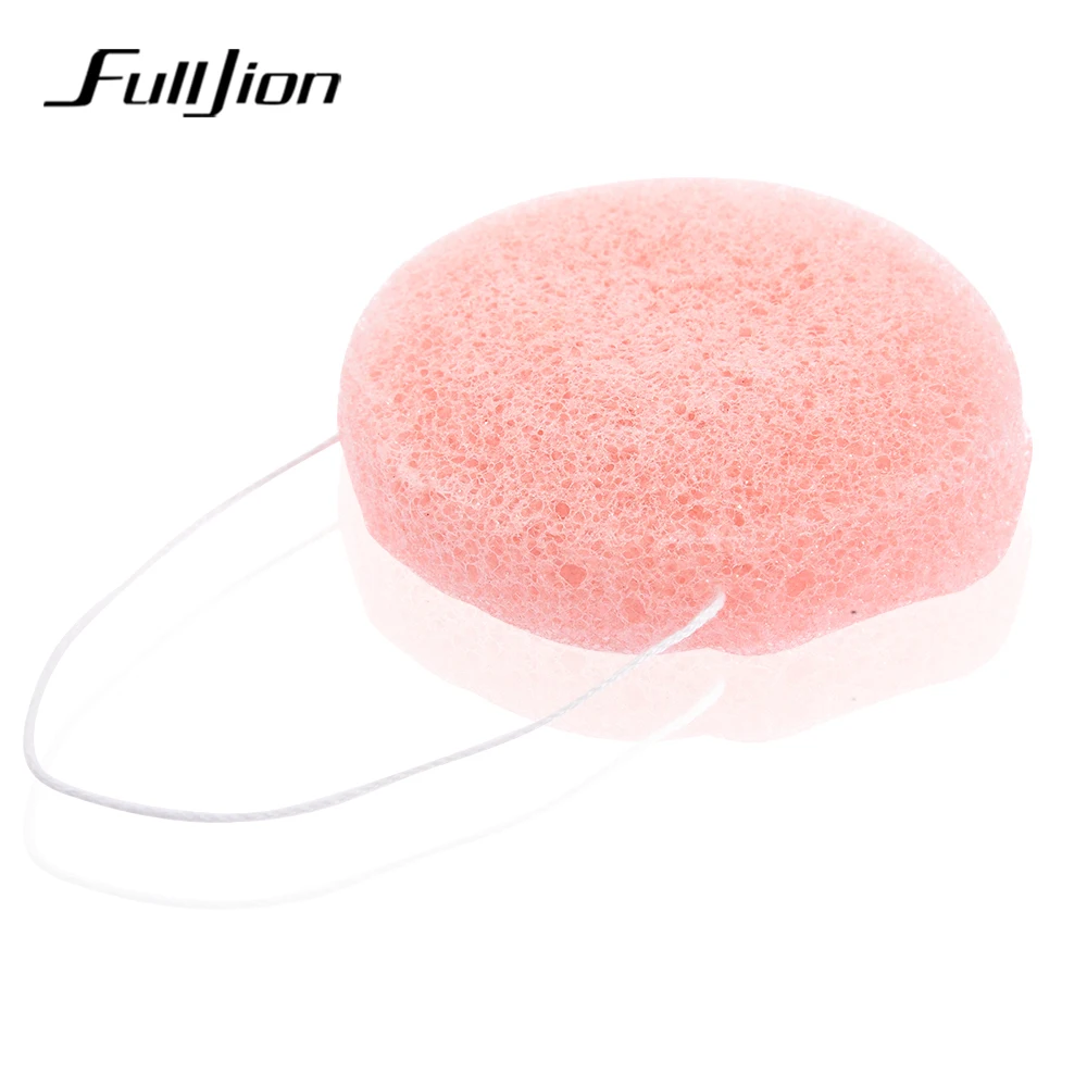 6 Colors  Natural Konjac Sponge Konnyaku Facial Exfoliator Wash Cleansing Cosmetic Puff Flutter Sponge Skin Care Cleanser Tools