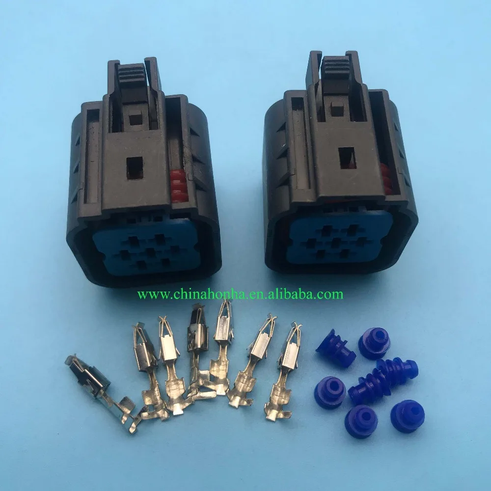 

7 way waterproof connector plug WPT-596(Tin) 3U2Z-14S411-YGA