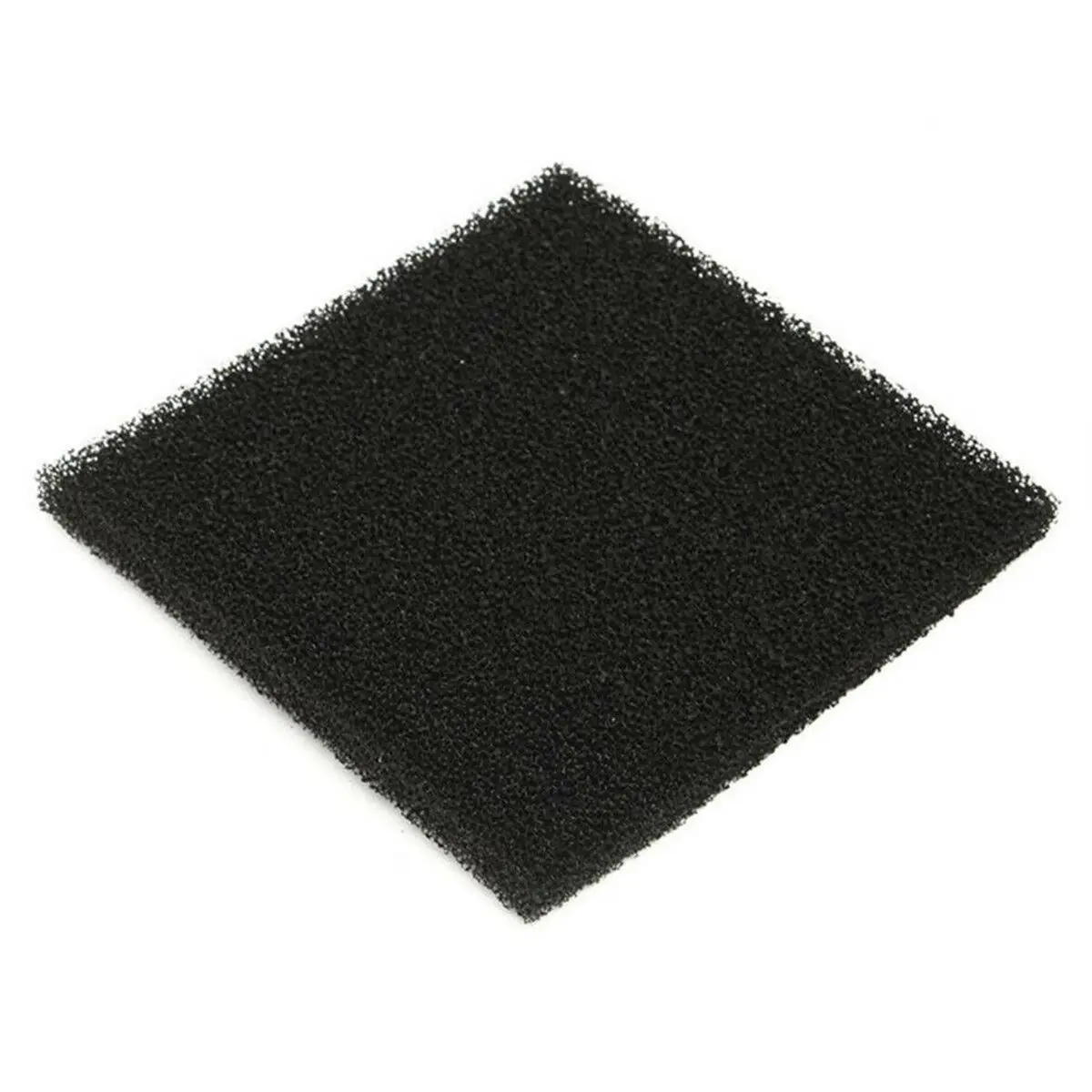 10Pcs/lot Universal Black Activated Carbon Foam Sponge Air Filter Impregnated Sheet Pad Filter Sponge 12.8 * 12.8cm High Quality