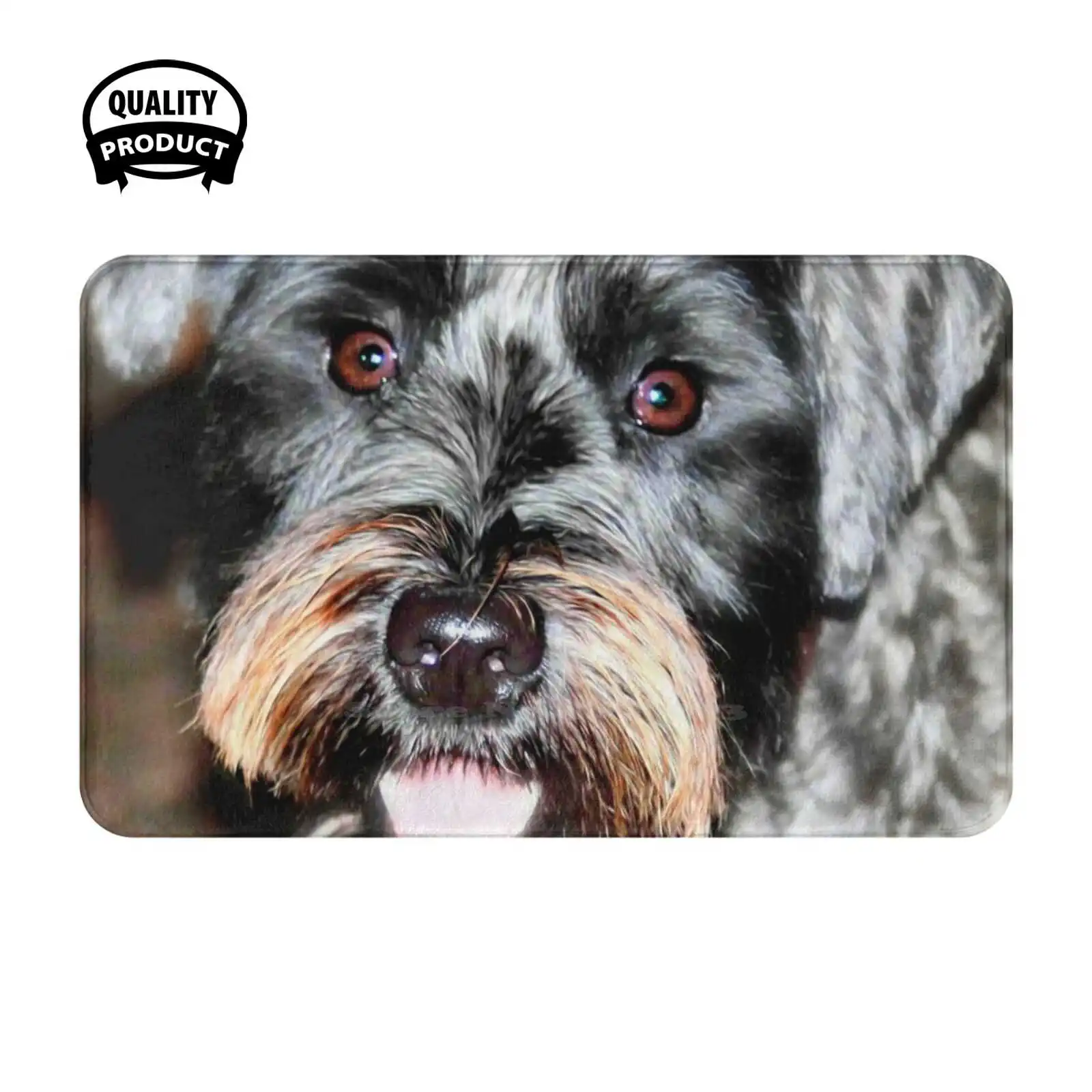 Brian Soft Cushion Home Carpet Door Mat Car Rug Schnauser Dog Canine Missmoneypenny Chosen