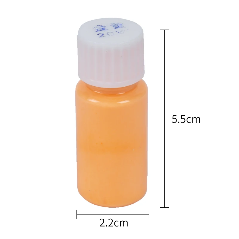 20g Gold Luminous Paint Glow in the Dark Fluorescent Paint for Party Nail Christmas Decoration Phosphor Pigment