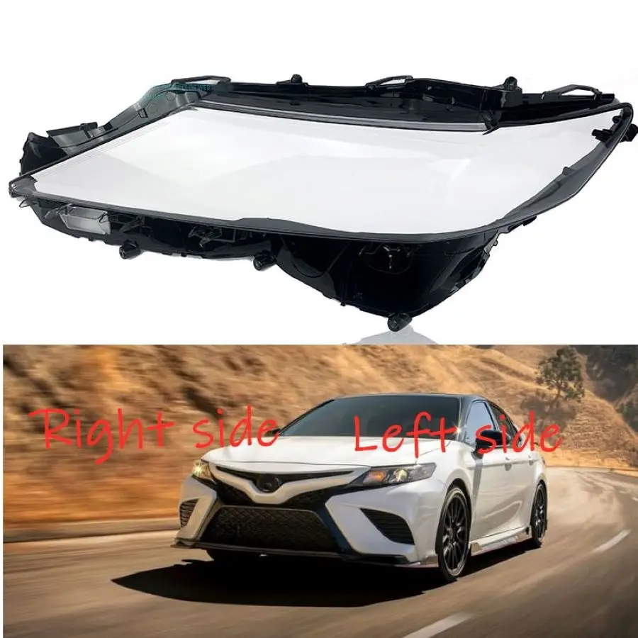 

Car Headlight Lens For Toyota Camry 2018 2019 Car Headlight Headlamp Lens Auto Shell Cover