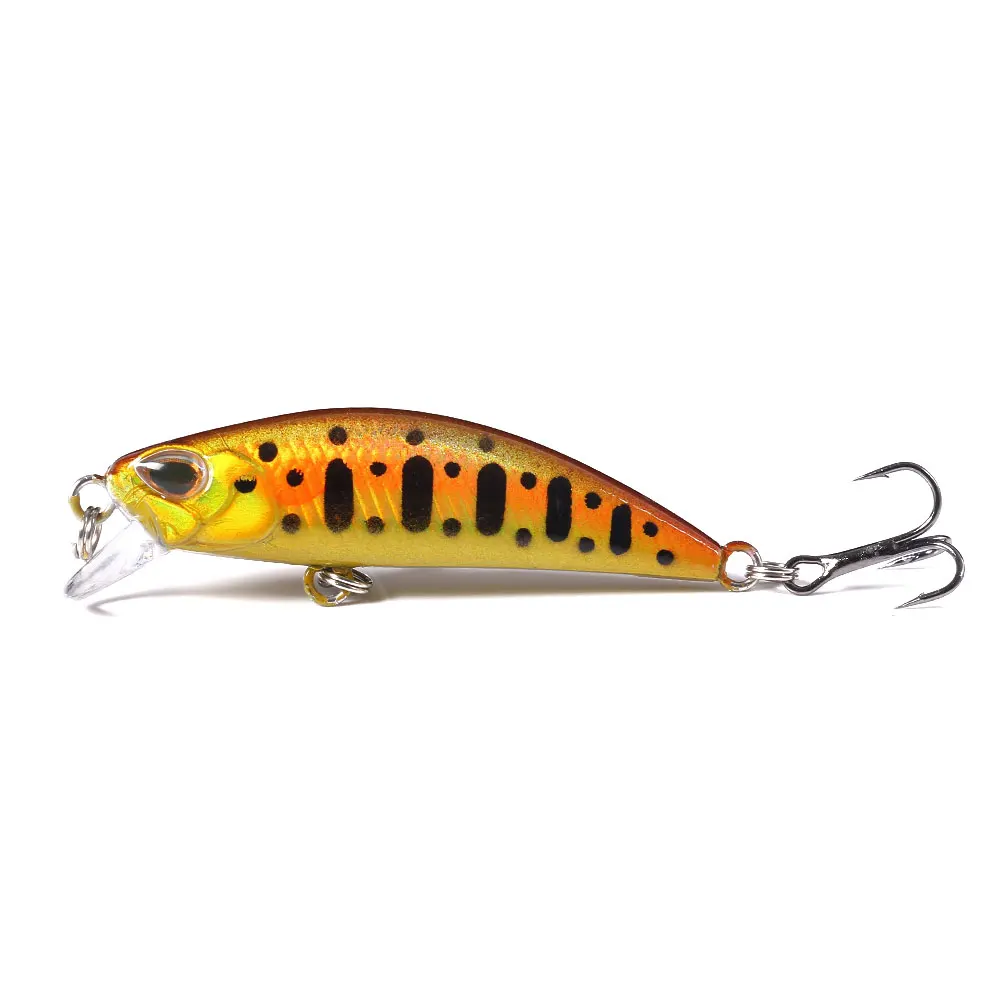 1 Stück 5,8 cm 4,9 g Pesca Jerkbait Köder Sinkender Minnow Angelköder Harter Köder Schwarzer Minnow Wobbler Angelzubehör