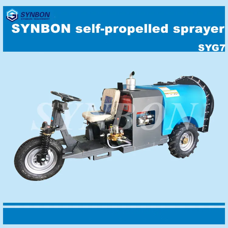 SYNOBN 2020 Disinfection Mist Machine Sprayer Self-Propelled  Garden Farm Sprayer Orchard Sprayer SYG7