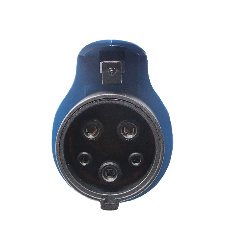 Cabo de 5m com 32a sae j1772 tipo 1 tomada