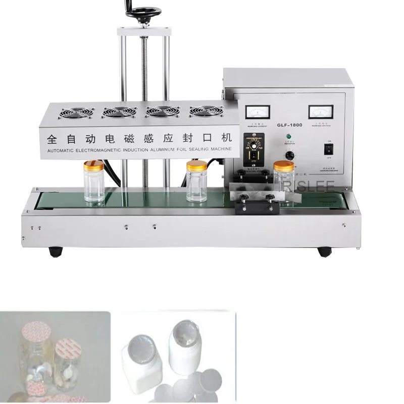 

Desktop electromagnetic induction sealing machine Automatic bottle Sealer Bottle height adjustable seal machine 1800w