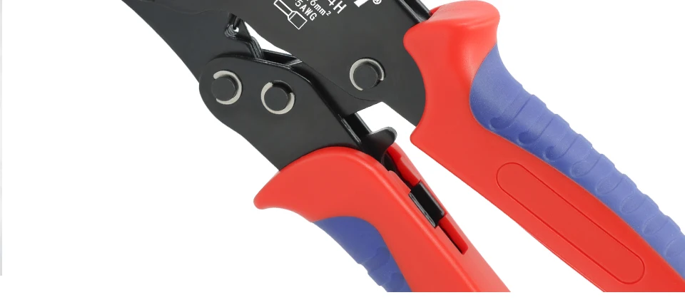 Aderendhülsen-Crimpzange YE 16-4H Rohrklemmen 0,08–16 mm2/30–5 AWG Mini-Zange, Einstellknopf zur Steuerung elektrischer Klemmen YEFYM – Detail 4
