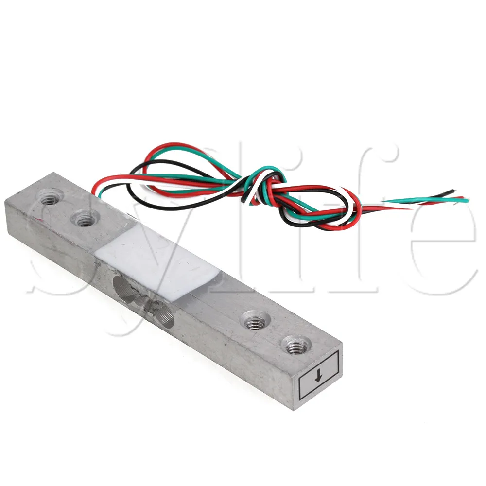 YZC-131A Electronic Scale Silver Aluminium Alloy Weighing Sensor Load Cell 5Kg