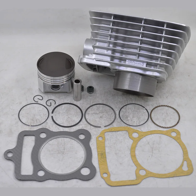 Motorcycle cylinder kit is suitable for Zongshen Lifan CG175 CG180 tricycle cylinder 59.6mm bore 15mm piston pin 180cc