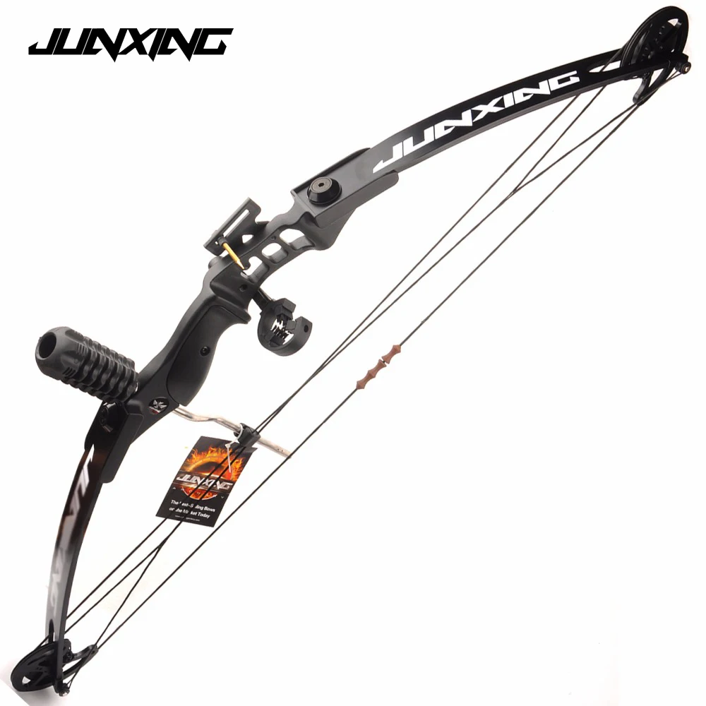

Junxing Fish Bow Archery Composite Bow Archery Equipment 30-50 Pounds Adjustable Suitable For Shooting And Hunting Archery