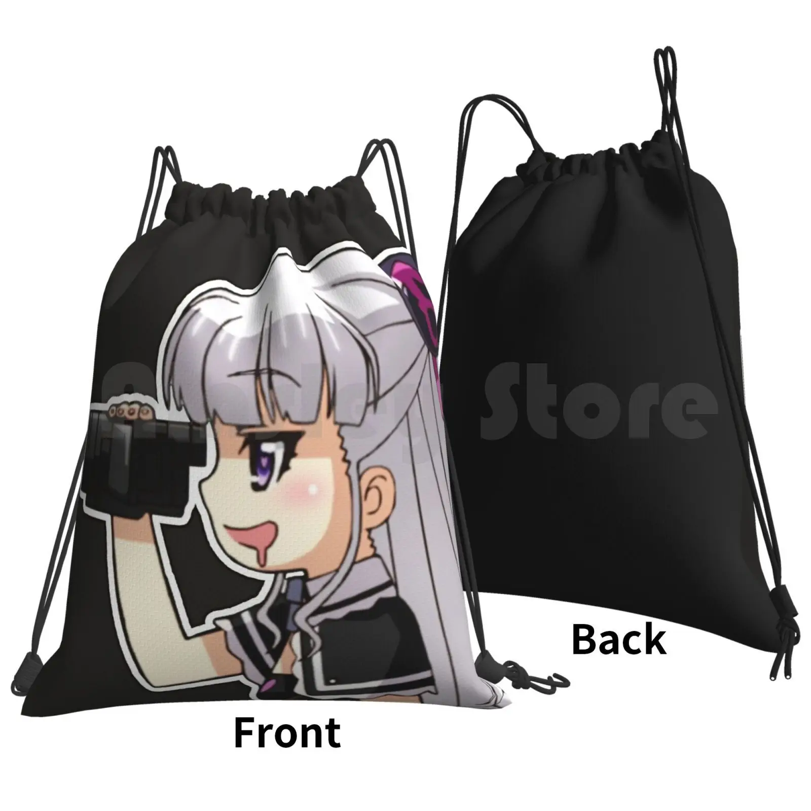 The Of Sister New Devil-Maria Censor! Backpack Drawstring Bag Riding Climbing Gym Bag The Of Sister New Devil Sister New