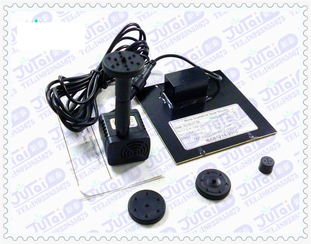 Smartlife Solar Powered Water Pump Panel Pond Fountain Submersible Pool Aquarium Garden Plants Landscape Watering Kit