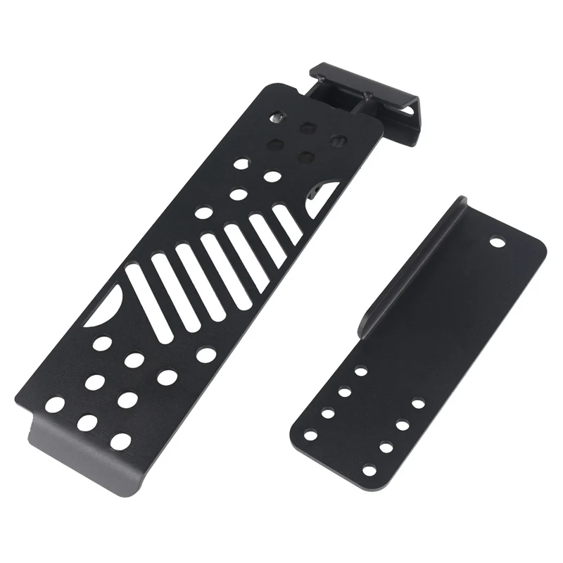 Left Driver Foot Rest Pedal Aluminum Alloy Adjustable Side Dead Pedal for Jeep Wrangler JL & Unlimited JL 2018 2019