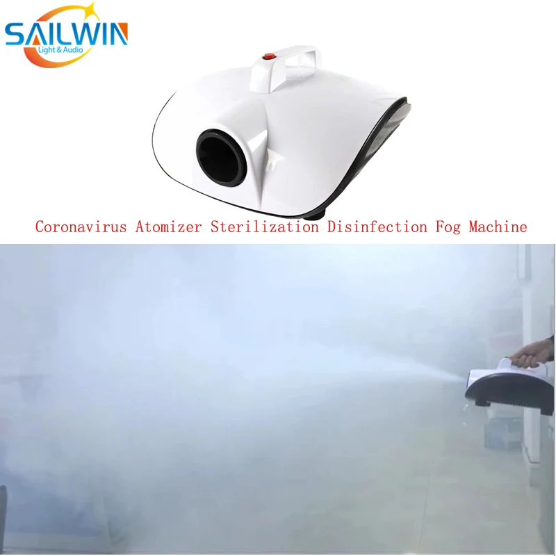 

1000W Virus Killer- thermostatic smoke machine auto disinfection sterilization Equipment atomizer stage fog machine For Hotel