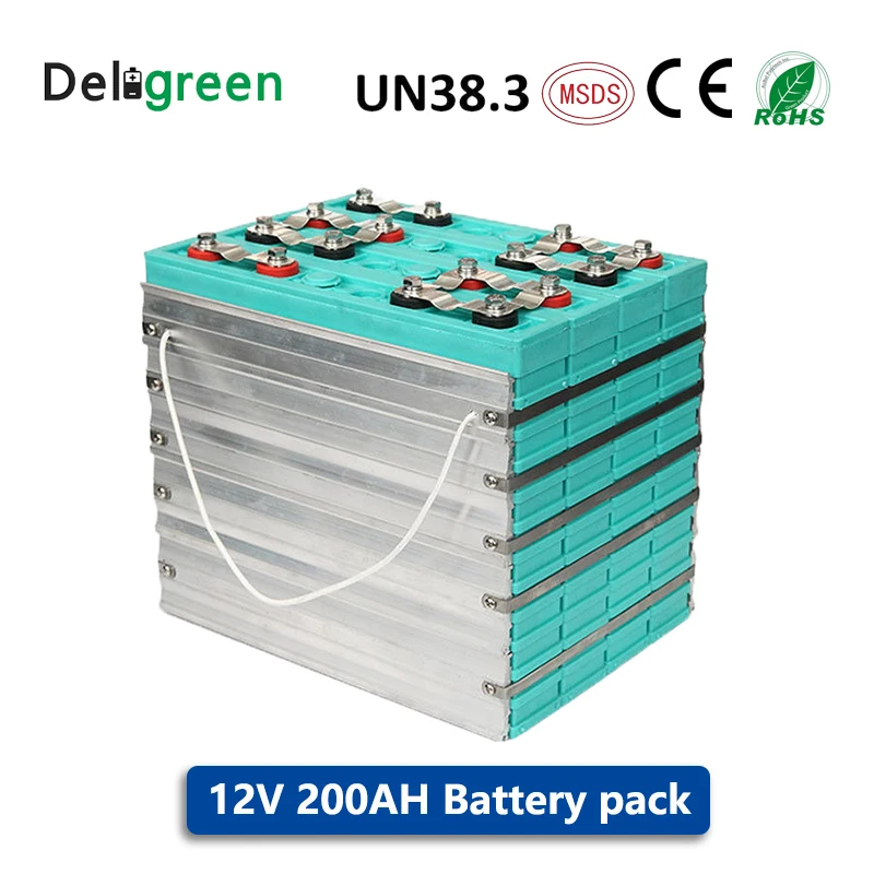 24V 200AH Battery Pack GBS 3.2V 200AH-B LIFEPO4 Battery Pack for electric car/ solar/UPS/energy storage etc GBS-LFP200AH-B