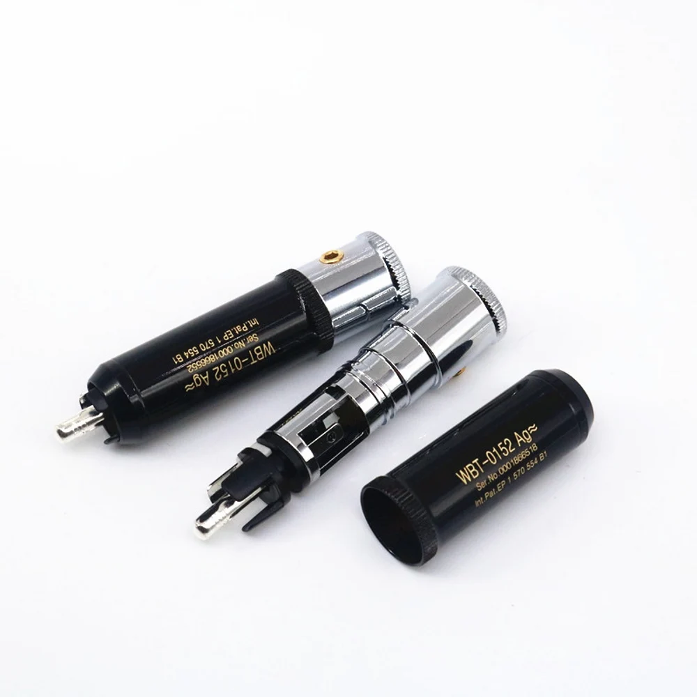 WBT-0152 Ag NextGen cinchstecker złącze RCA 10.5mm przewód plug Mathur