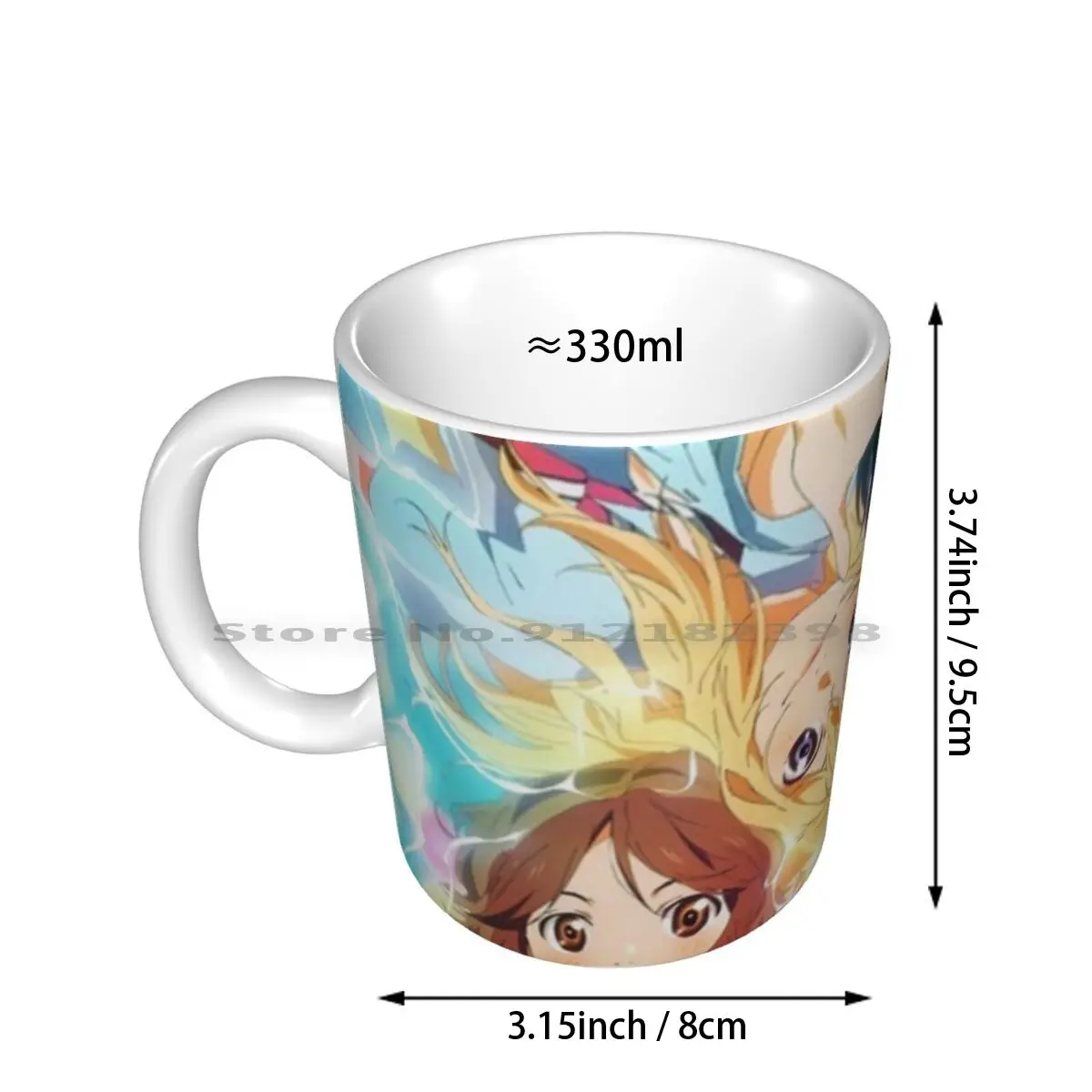 Your Lie In April-Tv Anime Ceramic Mugs Coffee Cups Milk Tea Mug Your Lie In April Tv Anime Movie Film Show Creative Trending