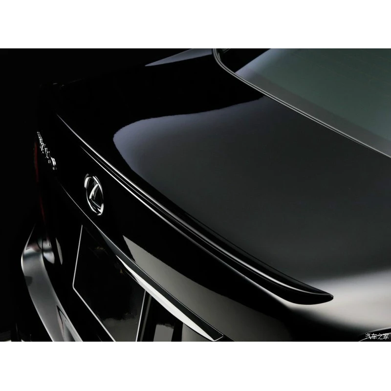 For Lexus LS460 LS600 Spoiler PU Material Car Rear Wing Primer Color Rear Spoiler  For Lexus  Spoiler 2005-2012