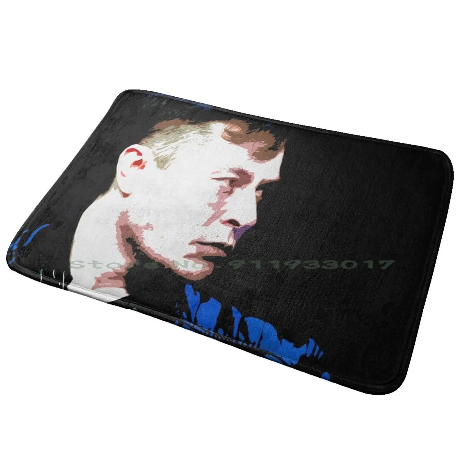 Elon Musk Entrance Door Mat Bath Mat Rug Master Van Gachimuchi Meme Funny Next Door Billy Herrington Lenegnd Anti-Slip Bedroom