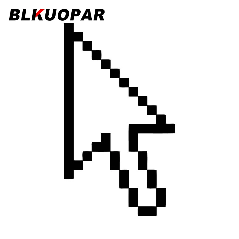 BLKUOPAR for Computer Mouse Cursor Car Sticker Personality Waterproof Decal Occlusion Scratch Bumper Trunk Car Accessories