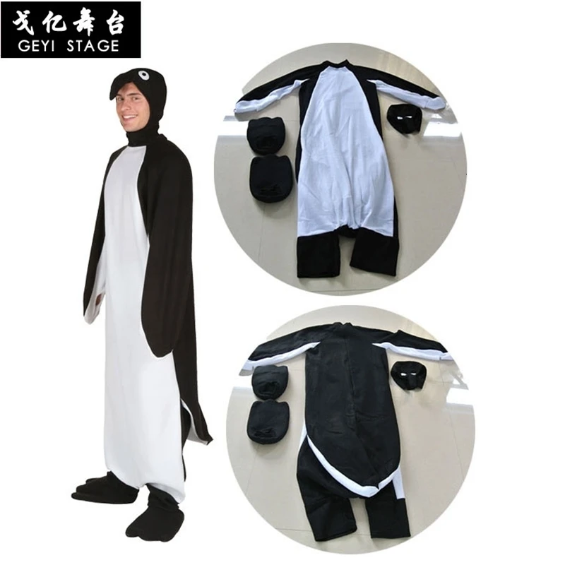 The petticoat penguins mascot cosplay costume dressed for adult family anime cartoon anime children clothing