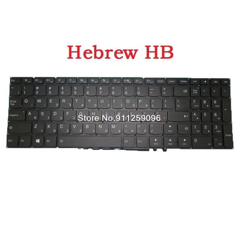 Keyboard For Lenovo Yoga 510-15IKB 510-15ISK 310S-15IKB Flex 4-1570 4-1580 Slovenian SL Hungary HU Hebrew HB Bulgaria BG Germany