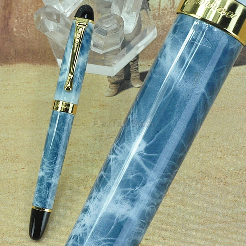 Jinhao X450 Iraurita Great Fountain Pen Golden 18 KGP 0.5mm Medium Nib Full Metal Multicolor For Choice Best Stationery