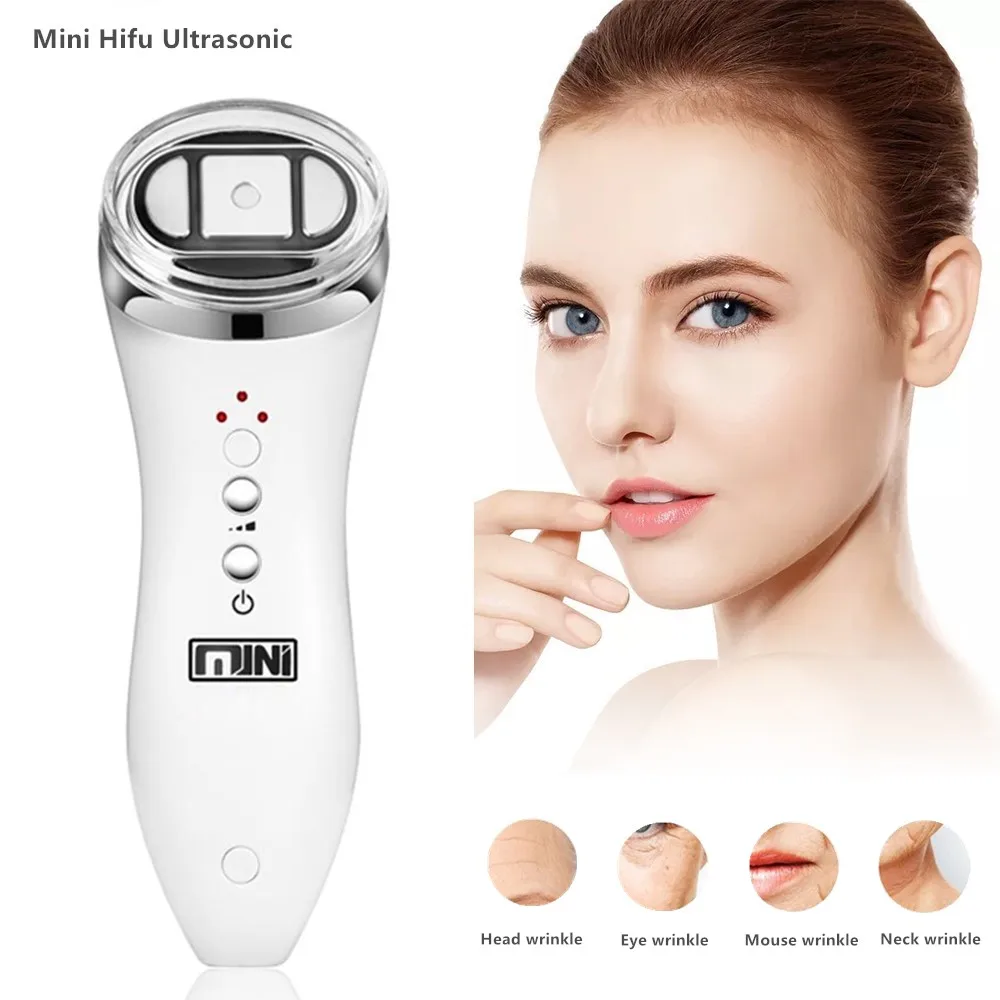 Mini HIFU Máy Máy Siêu Âm Sản Phẩm Chăm Sóc Da RF Fadiofrecuencia Mặt Mặt Nâng Chống Nếp Nhăn Siêu Âm Therapi