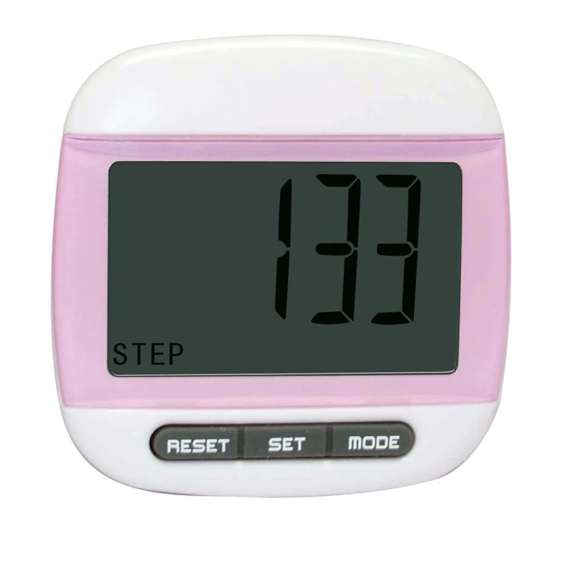 Hot Sales Activing LCD Digital Step Pedometer Walking Calorie Counter Distance Run Belt Clip New Arrival 2025
