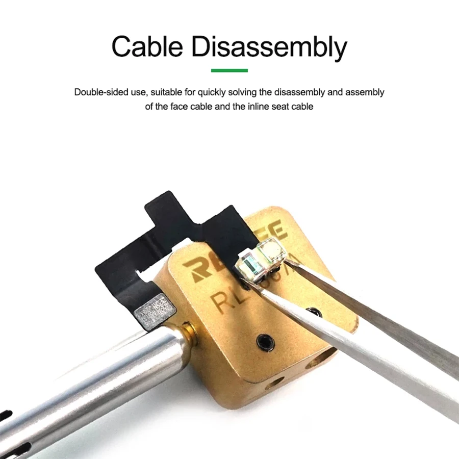 Relife RL-067A multifuncional pequena mesa de engomar para 936/210/t12 estação de solda telefone tela cabo chip ferramentas de solda