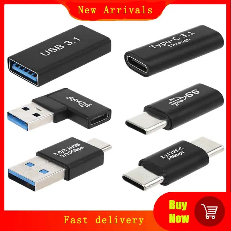 Universal Type C to USB 3.0 Male Female Adapter OTG USB C to Type C Male Female Charge Data Converter Connector