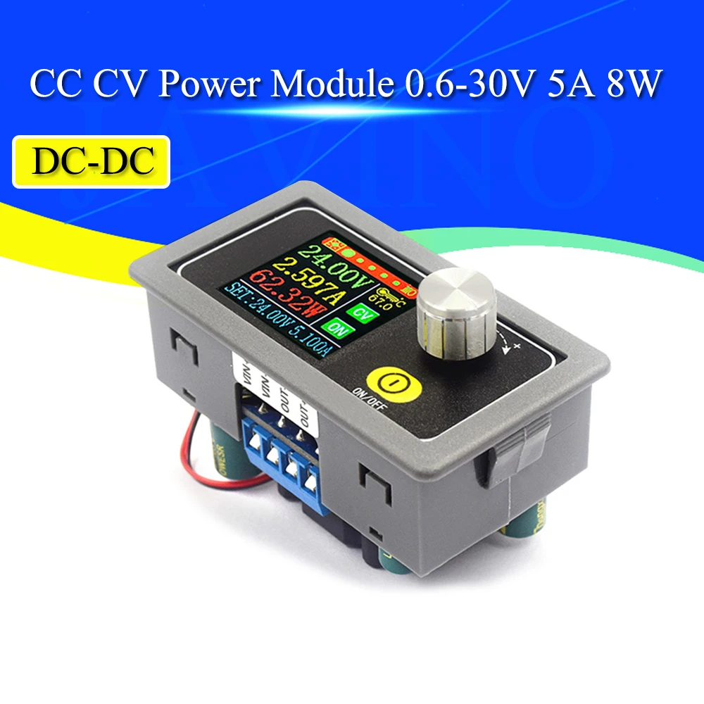 DC-DC Buck Boost Converter CC CV 0.6-36V 5A Power Module Adjustable Regulated laboratory power supply variable XYS-3580