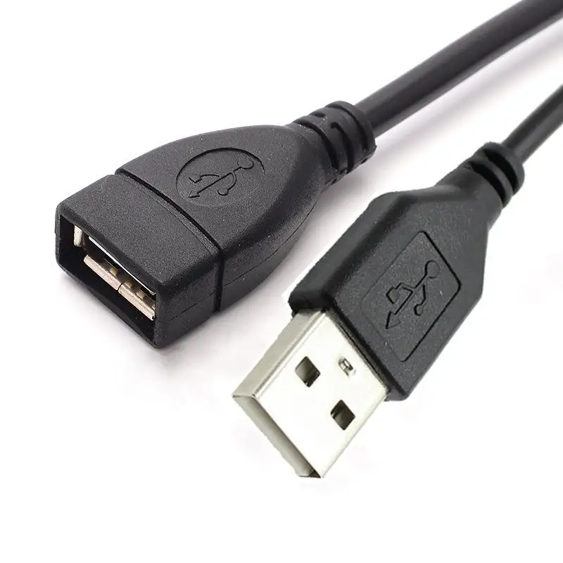 USB 2.0 male-tofema lecable extension cable Super highspeed data synchronization extension cable for PC laptop keyboard1.5m 0.6m