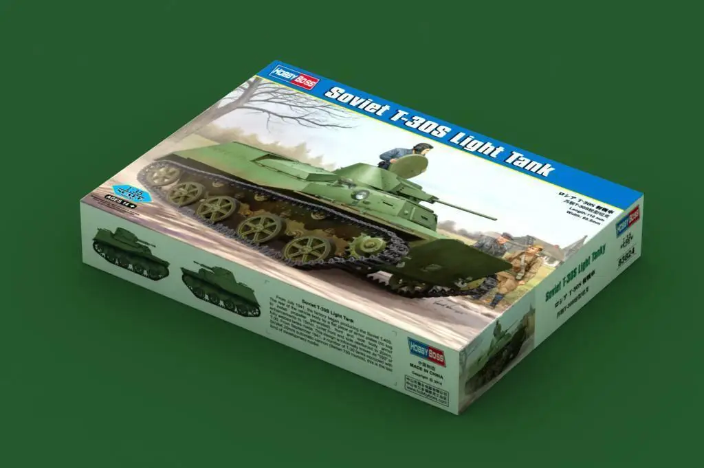 Hobbyboss Model 1/35 83824 Model Soviet T-30S Light Tank