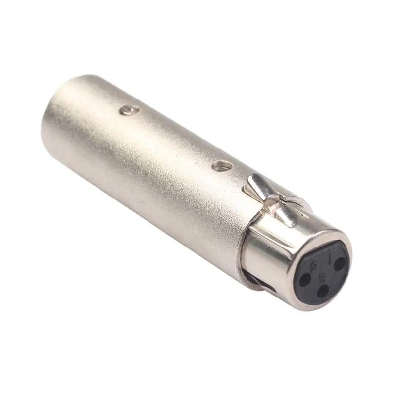 Bộ Chuyển Đổi 3 Pin XLR Nữ 5 Pin XLR Đầu Nối Nam Adapter Cho Máy Quay DMX Đèn Tín Hiệu Mới