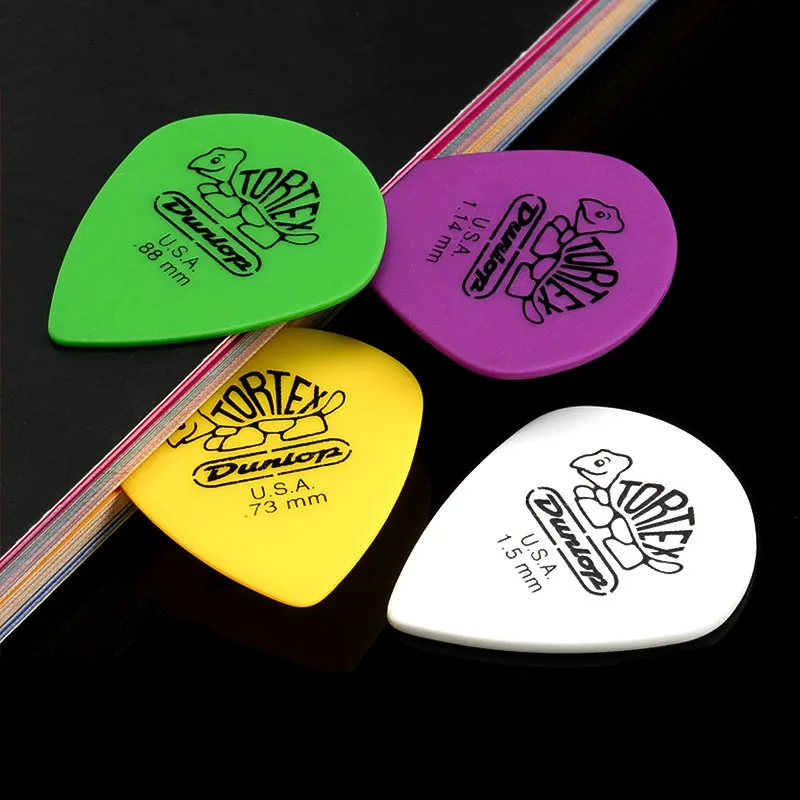 Dunlop Pick. 498R XL Tortex JAZZ 3 plettro per chitarra acustica/elettrica antiscivolo opaco. Spessore: 0.73/0.88/1.00/1.14/1.35/1.50mm.