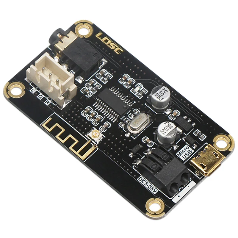 RISE-Mp3 Wireless Bluetooth 4.2 Audio Receiver Decoding Board For Diy Speaker Wireless Car