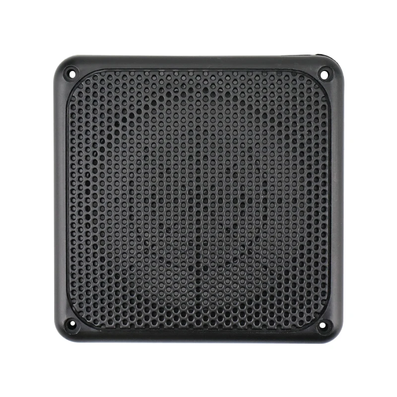 SHEVCHENKO 4 Inch Car Square Speaker Grilles Protective Mesh Cover PP Plastic For Car Speaker Net Cover 119*119MM 2pcs