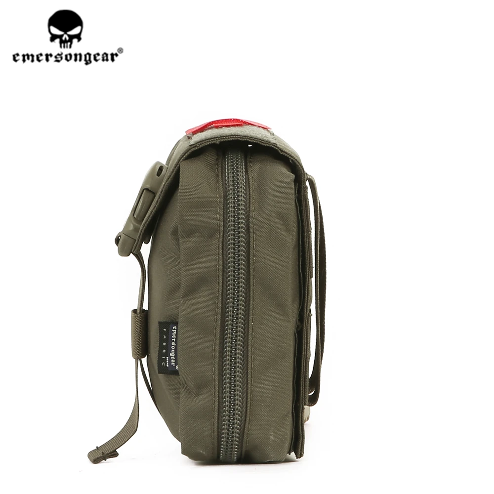 Emersongear Tactical Training First Aid Kit Bag Medicine Pouch Medical Survival Waist Panel Airsoft Hunting Hiking Cycling Nylon