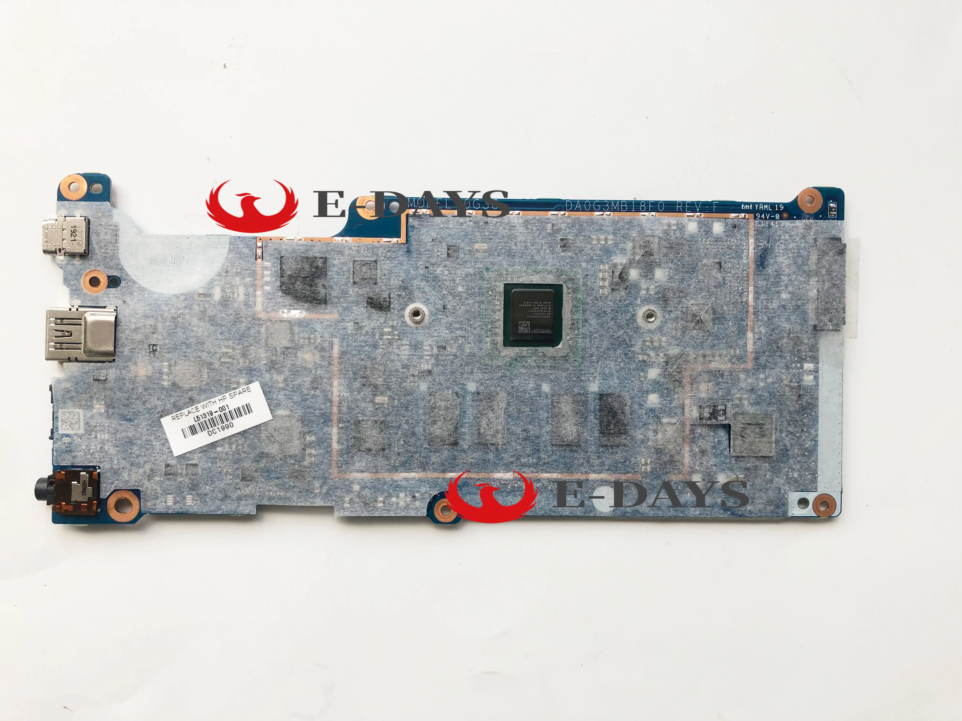 

For HP Chromebook 14A G5 Laptop Motherboard A4-9120C CPU 4GB RAM 32G L51319-001 DA0G3MB18F0