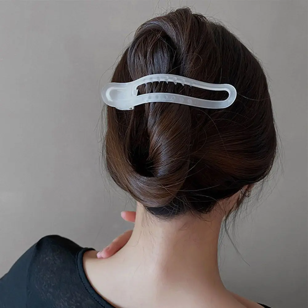 Lovely Beautiful Elegant Alligator Clips Large Hairpin Acrylic Hair Clip Hair Accessories Duckbill Clip